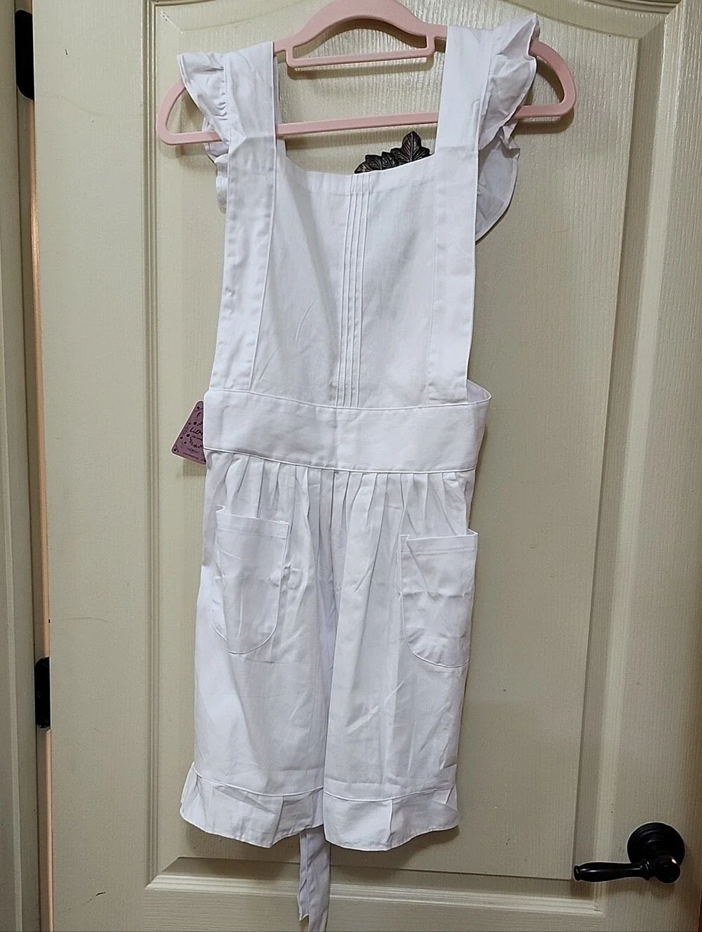 LilMents Petite Maid Ruffle Retro Apron